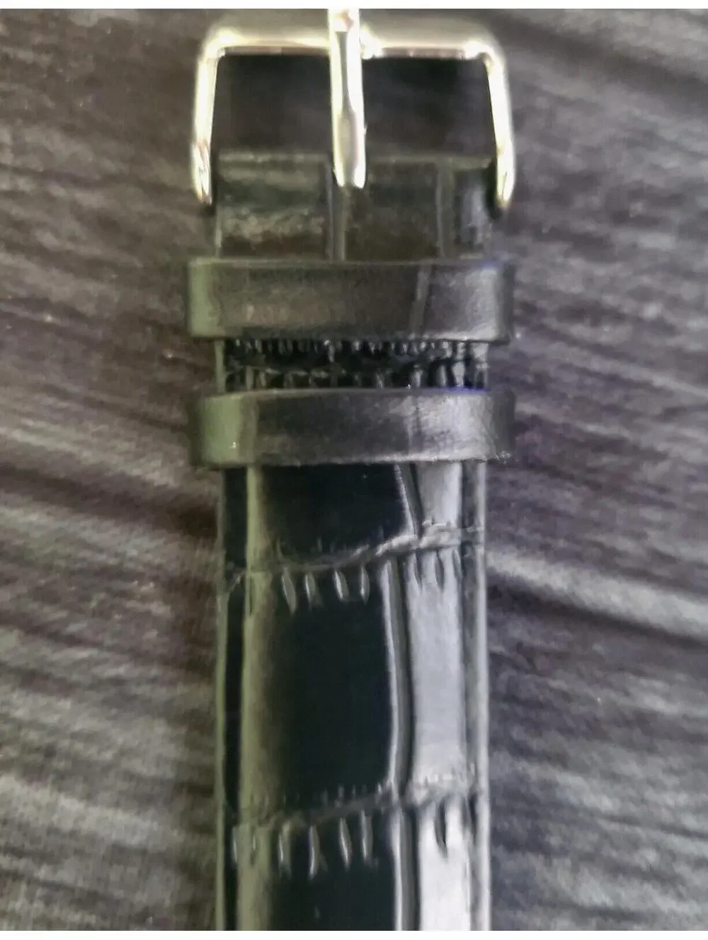 RARE Men's Vintage Seiko‎ Tank Barrel Silver White Watch